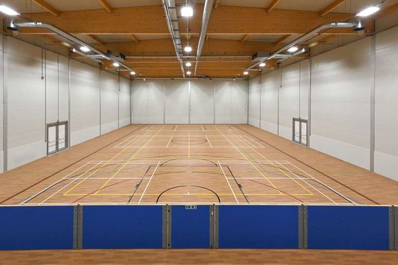 Temporary Construction of a Sports Hall