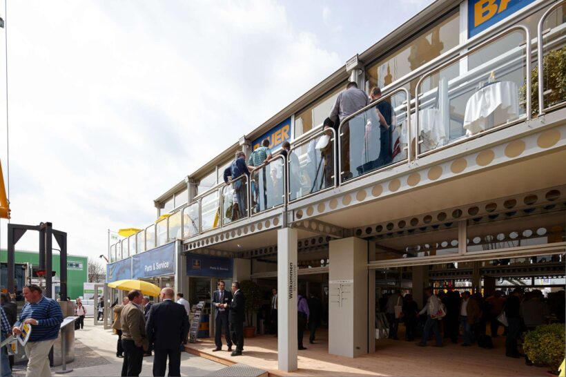 Neptunus-Mezzanine-Bauma-Munchen-messe-zelte