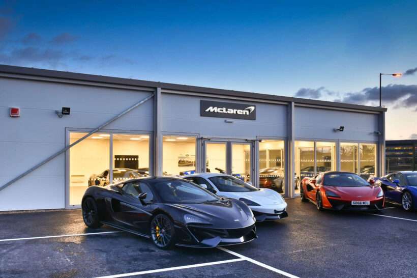 Neptunus Flexolution Showroom Mclaren Hatfield Temporary Showroom