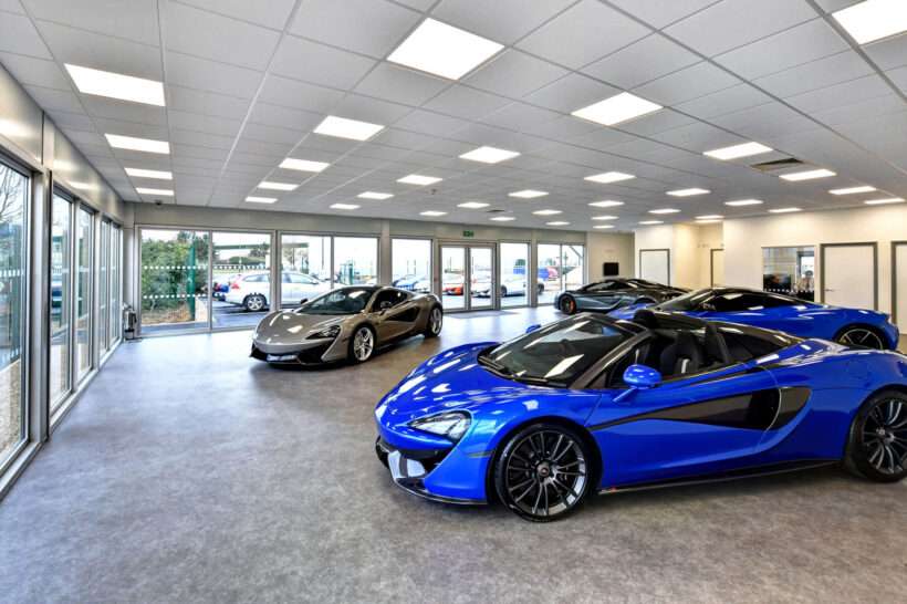 Neptunus Flexolution Showroom Mclaren Hatfield Temporary Showroom