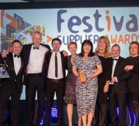 Best Temporary Structure Supplier at Festival Supplier Awards 2019