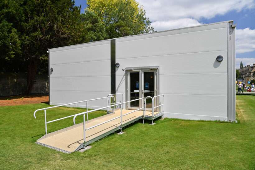 Neptunus Flexolution Temporary Building dual purpose Trinity College Oxford