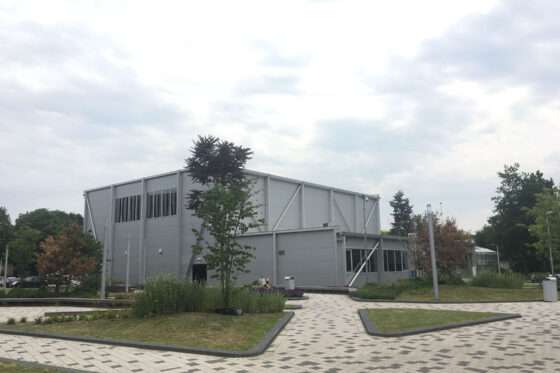 Flexolution Temporary Sports Hall Fontys Tilburg 