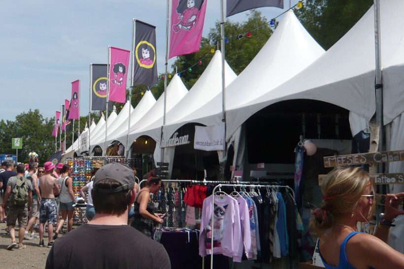 Neptunus Pluto Pinkpop Landgraaf Festival Food tent