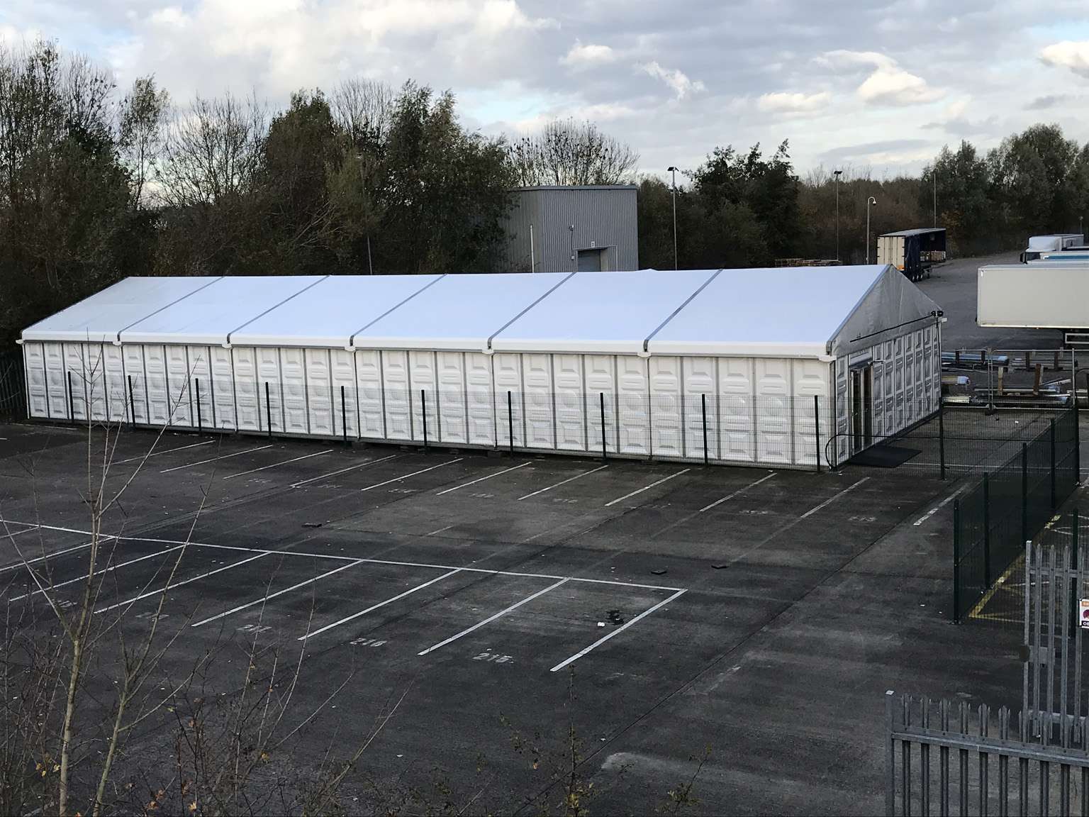 Temporary Welfare Facilities The White Company Northampton