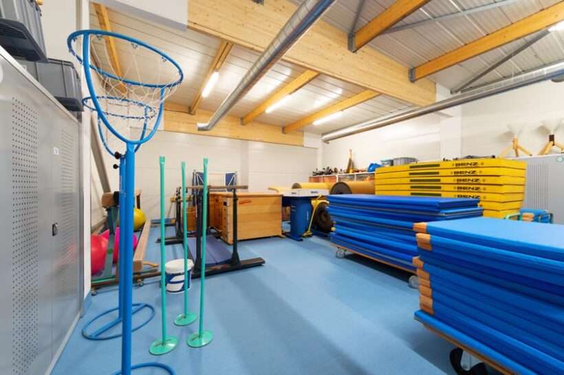 Temporary sports hall for Ludwigsburg University of Education