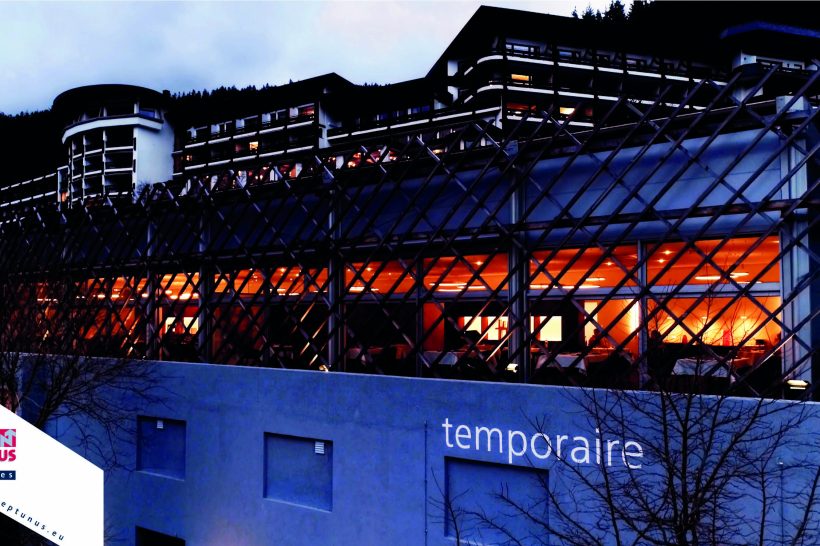 Video temporary restaurant Traube Tonbach