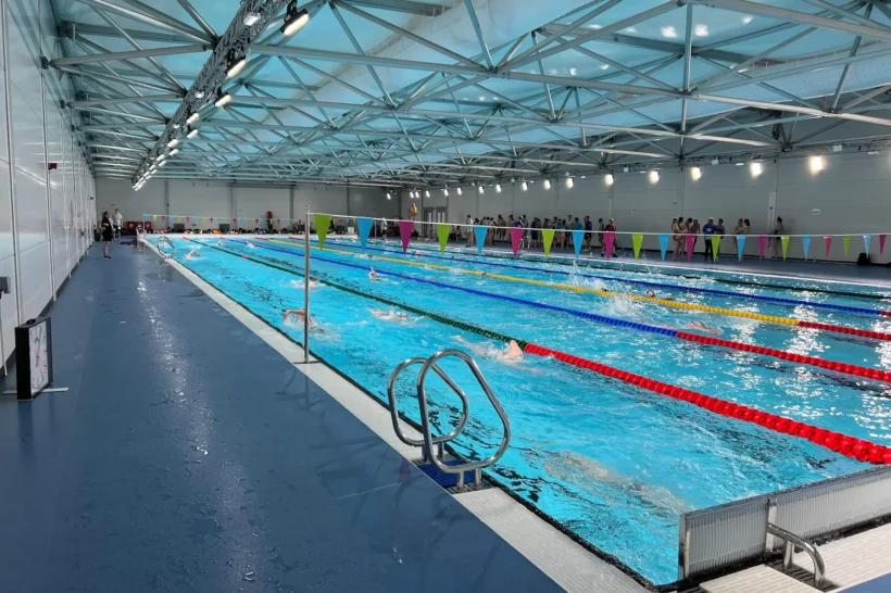 Temporary Swimming Pool for Commonwealth Games