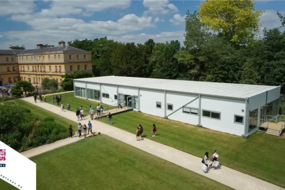 Trinity College Oxford - Dual purpose temporary structure